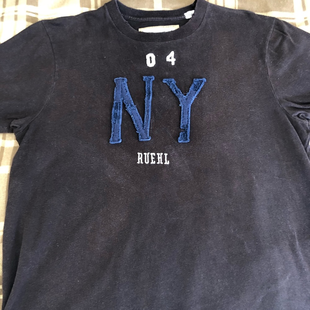 Brown vintage style t-shirt